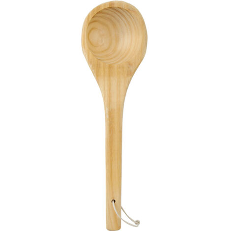 Eosnow Cuillère à la main de cuillère simple de sauna, accessoires de sauna, cuillère de louche d'eau de sauna
