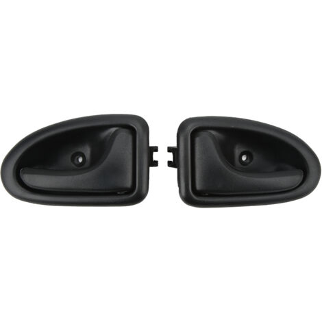 Eosnow Couvercle de poignée de porte intérieure 7700353282, 4 pièces, bol de garniture de poignée d'ouverture intérieure pour CLIO II MEGANE I SCENIC I TRAFIC