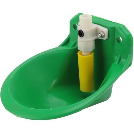 Eosnow – Abreuvoir automatique en acier inoxydable 1L – Débit 8L/min – Robinet à flotteur réglable – Pour veaux, moutons, porcs, chevaux, chiens