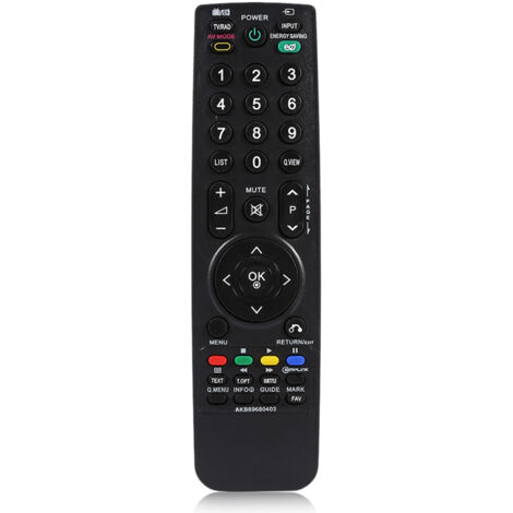 Eosnow Télécommande télévisée, Smart TV Énergie de la conférence de théâtre noir et sauvage d'énergie pour le LED LCD