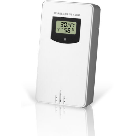 Eosnow Capteur de température et d'humidité, hygromètre, thermomètre numérique électronique pour intérieur et extérieur, avec stations météo