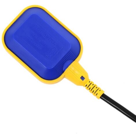 Eosnow – Interrupteur à flotteur pour moteur jusqu'à 750 W – Longueur câble 5M – IP68 étanche – Installation facile sur pompes submersibles