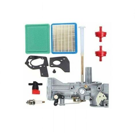 Cyslmuk – Carburateur de rechange pour moteurs Briggs & Stratton 5HP – Remplace 498298, 692784, 495951 – Inclus kit de joints et filtres (1/5)