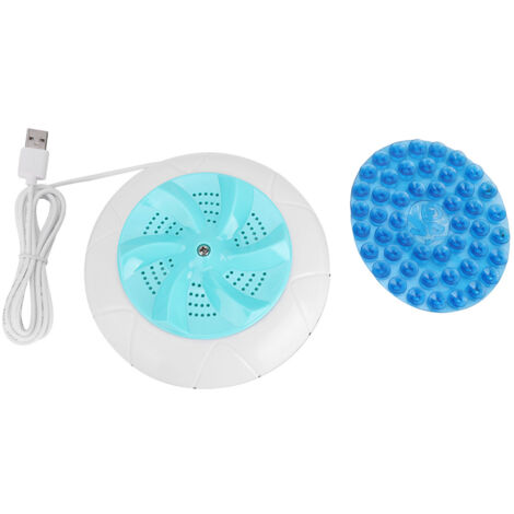 Eosnow Mini Voyage Portable Ménage Petite Machine à Laver Ultrasons Turbo Laveuse Blanchisserie (Vert)