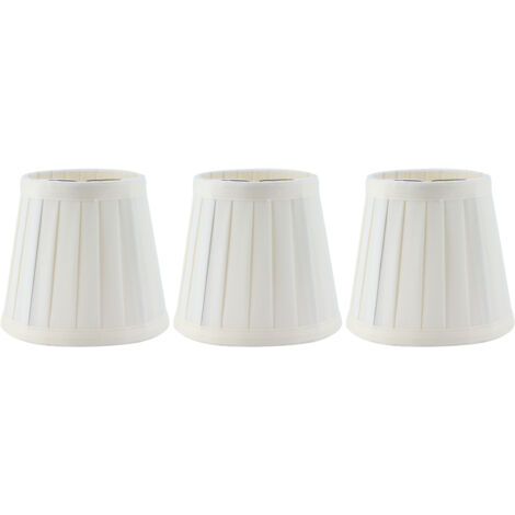 3 pièces E14 Clip sur abat-jour bougie lustre tissu abat-jour pour htel KTV décor