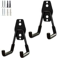 Heavy Duty Garage Hooks Storage Utility Hooks Storage Organizer for Garden Tools Storage Steel Wall Hooks (Small U-Hook)
