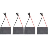 4 x 40mm Chimney Fan Motor Generator Sheets Replacement Parts for Stove or Wood Burner