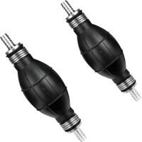 2pcs 8mm Hand Pump for Diesel Fuel, Petrol, Water, Heavy Duty, Lightweight and Practical Manual Transfer Pump for Car, Motorcycle, Truck, Garden