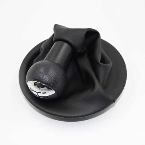 Pommeau de levier de vitesse 5 vitesses + capot de protection, adapté pour Citroën Berlingo III pour Partner 2008-2021, pommeau de levier de vitesse adapté aux modèles Peugeot/Citroën (Noir) (1/5)