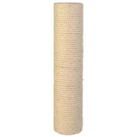 Poteau en sisal, diamètre 9 cm, longueur 40 cm, remplacement du tronc d'arbre, arbre à chat durable, utilisé pour remplacer l'arbre à chat