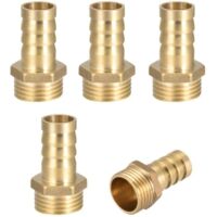 Raccord laiton fileté mâle 4'' x 14 mm – Résistant à la corrosion – Pour systèmes d'approvisionnement en eau – Étanchéité optimale