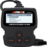 AD310 Valise Diagnostic Auto Universel OBD2 Scanner, Lecteur de Code d'erreur de Moteur, Diagnostic Voiture Multimarque avec Lecture en Temps Réel des Données pour BMW Peugeot VW Les Véhicules