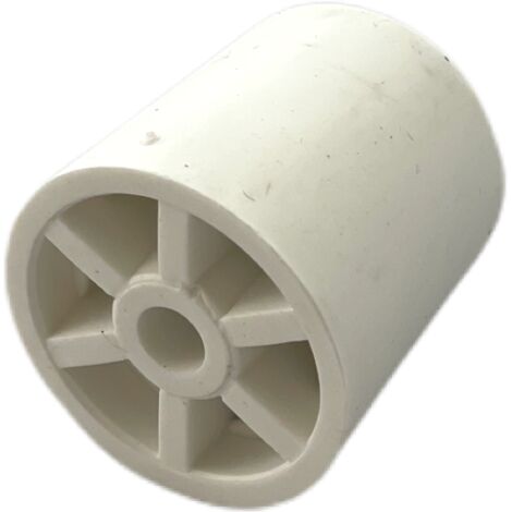 Lot de 2 butoirs de sol Elastom32 en élastomère (caoutchouc) blanc. Diamètre 30mm et hauteur 32mm. MADE IN FRANCE