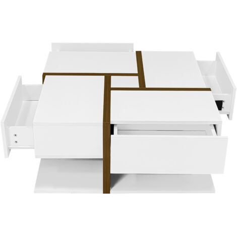NASSMOSSE Table Sable Et Eau 4-en-1 Carrée 45x35 Cm – Jeu Sensoriel 3 Ans+ – Accessoires : Dauphin, Moulin à Eau, Moules – Intérieur/Extérieur