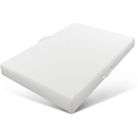 Matelas en mousse blanc 180x200x20 cm (1/5)