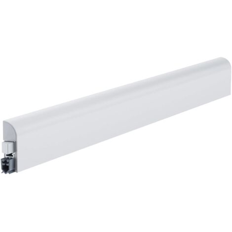 Wind-Ex Absenkdichtung zum Aufschrauben von Athmer - Weiß - 860 mm - kürzbar um 125 mm - Zugluftstopper - Türdichtung - Zugluft- & Schallschutz