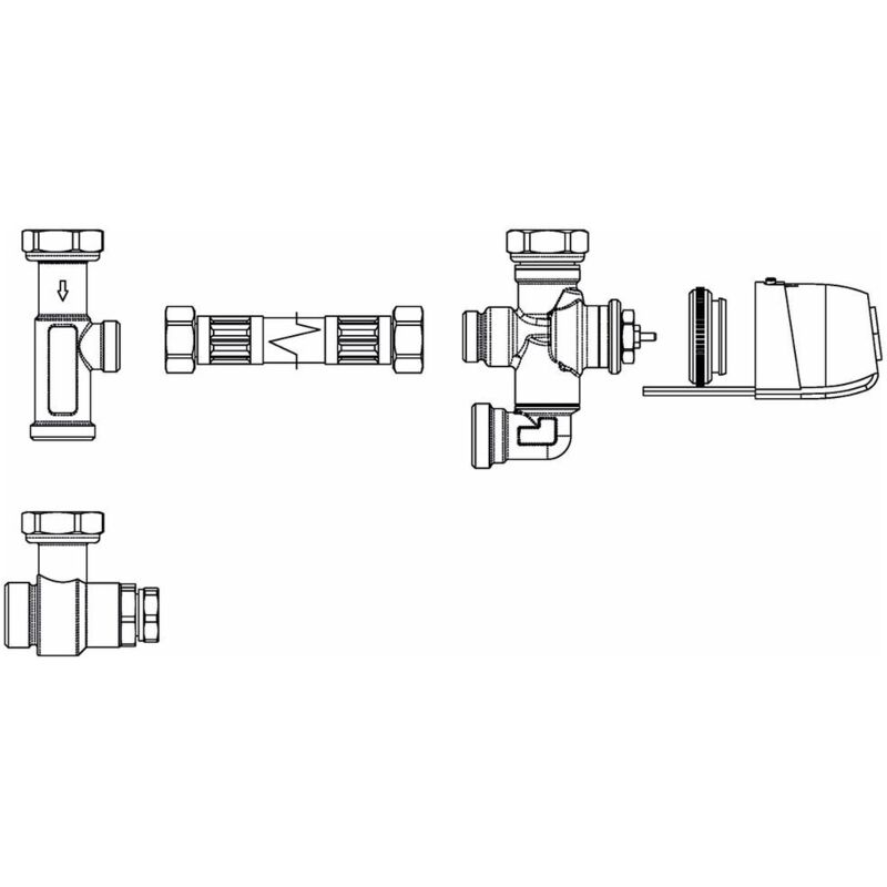 DAIKIN Vanne 3 voies avec servomoteur pour bypass pour déviation d'eau — free download