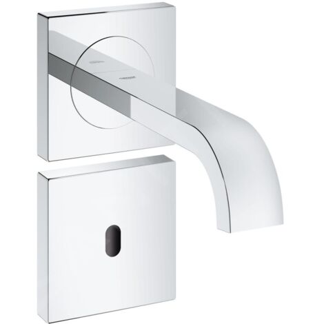 GROHE Robinet Infrarouge Eurocube E 36442 sans mélange Transformateur chromé, 36442000 (1/2)