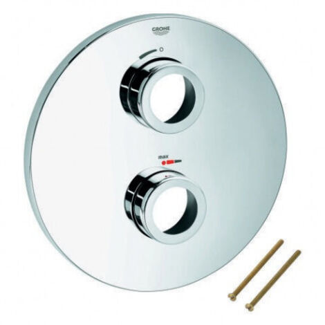 GROHE Rosette 49013 pour Grohtherm Special chromé, 49013000 (1/4)