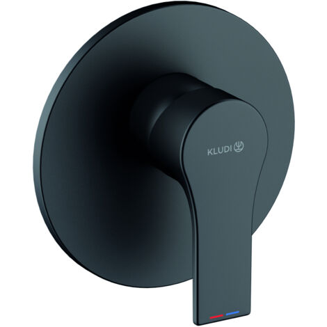 KLUDI ZENTA SL Mitigeur encastré Bâti universel, pour KLUDI SLIM.BOXX 88022, noir mat, 487553965 (1/3)