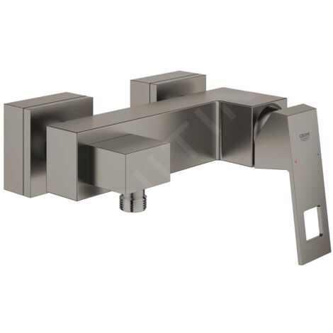 GROHE Mitigeur douche Eurocube 23145 Montage mural hard graphite brossé, 23145AL0 (1/5)