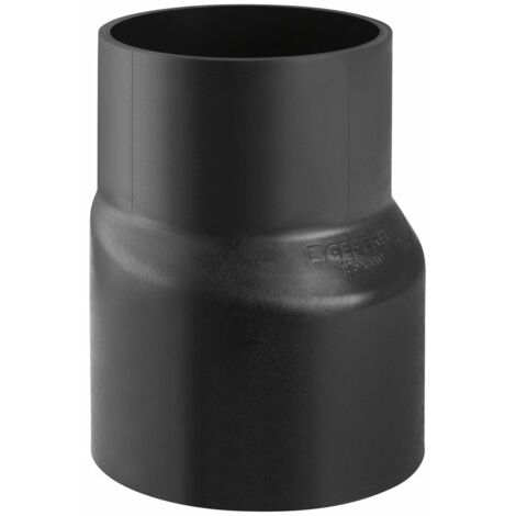 Geberit PE Reduktion exzentrisch, lang,  DN 200 / 125,  dø 200 mm, 370.587.16.5