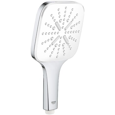 GROHE Douchette Rainshower 130 SmartActive Cube 26551 moon white/chromé, 26551LS0 (1/5)