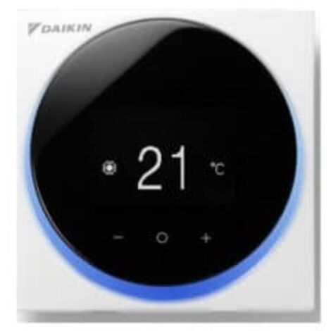 Daikin – Thermostat Madoka blanc pour PAC Altherma 3 – Alimentation électrique 230V – Longueur 220mm – Température max 50°C