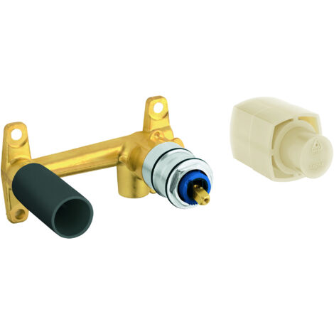 GROHE Corps encastré monocommande 23319 pour robinetteries de lavabo 2 trous, 23319000 (1/3)