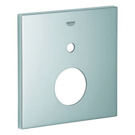 GROHE Rosace 48435 carrée pour EMH-FMS avec inverseur 2 voies chrome, 48435000 (1/4)