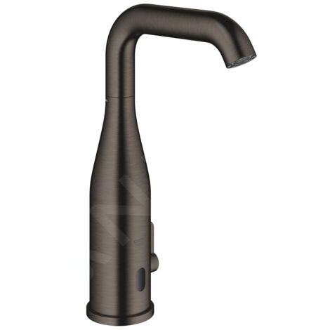 Grohe Essence E - Mitigeur de lavabo électronique infrarouge avec mélangeur et limiteur de température réglable, Hard Graphite