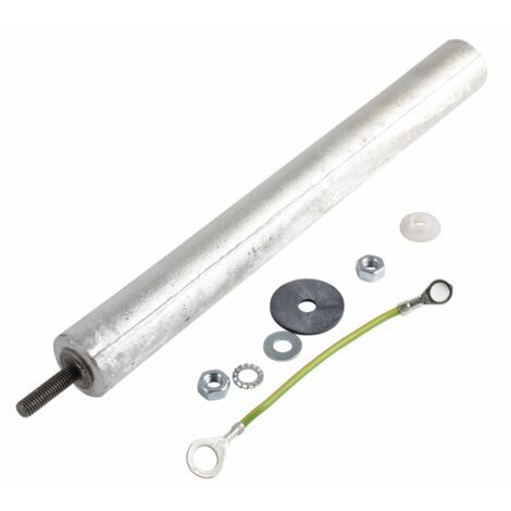 Anode complète 290mm – Résistance contre corrosion – Pour appareils De Dietrich – Longueur 290mm – Filetage métrique pas standard