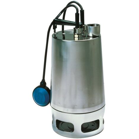 Grundfos – Pompe submersible de relevage des eaux usées – Débit 0 à 16 m³/h – Puissance 0,60 kW – Hauteur de refoulement 9,7 m – Inox 304 - AP3540