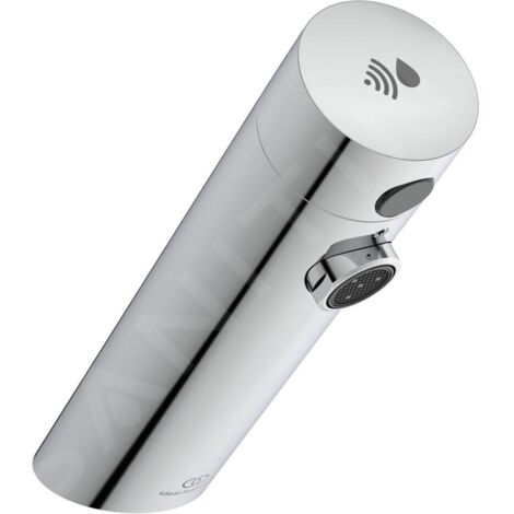 Ideal Standard Mitigeur lavabo Sensorflow avec mélange Saillie 120mm pile Chrome, A7559AA (1/4)