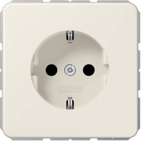 Jung Prise SCHUKO®, 16 A 250 V , Thermoplast, Série CD, blanc CD 1520 BF (1/2)