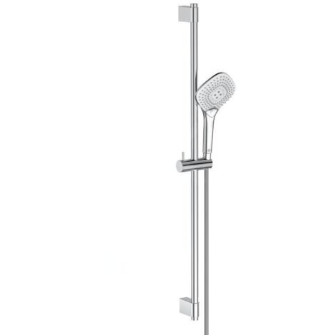 Ideal Standard Colonne de douche Idealrain Evo Jet, 900mm, Douchette à main 3 fonctions Diamond d:134mm, Chrom, B1764AA (1/3)