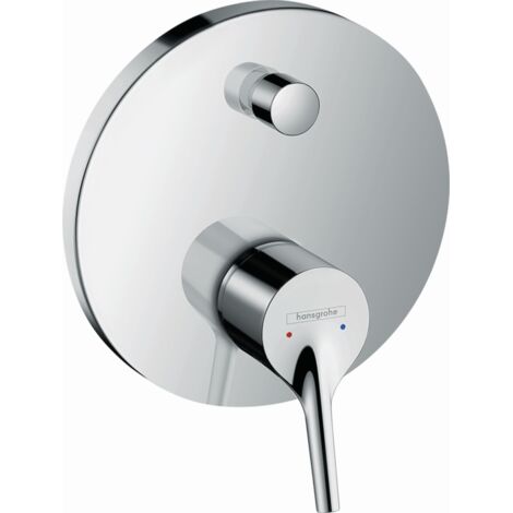 hansgrohe Talis S Mitigeur de baignoire monocommande encastré avec combinaison de sécurité intégrée selon EN1717 pour iBox universal Chromé, 72406000 (1/3)