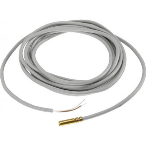 OVENTROP Sonde de température Sensor LW TH pour la mesure et l'acquisition de température sur les collecteurs, élément de sonde PT 1000, plage de température continue jusqu'à 180C, longueur 2 m, 13690