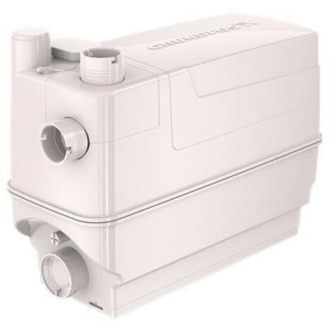 Grundfos – Cuve de relevage 6 litres – Débit 1,7 l/s – Hauteur manométrique 5,95 m – Particule max 10 mm – Pour eaux grises - 6litres