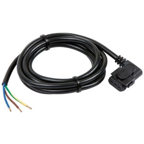Wilo – Fiche coudée avec câble de raccordement 2m – Connecteur tourné à gauche – Compatible PICO et Star Z-NOVA – Raccordement sécurisé (1/2)