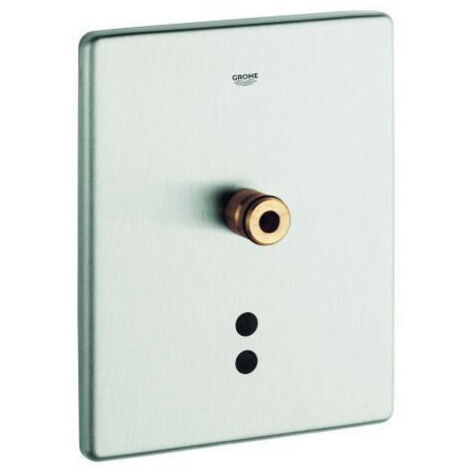 GROHE Abdeckplatte 42122 Europlus E IR für Waschtisch Unterputz edelstahl, 42122SD0