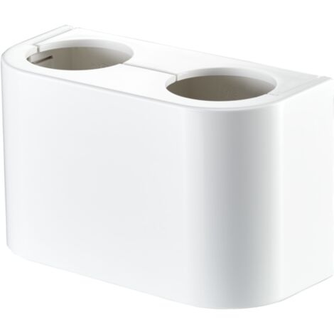 Oventrop – Couvercle design Multiflex F pour cache radiateur – Angle et passage – Finition blanche élégante – Protection efficace