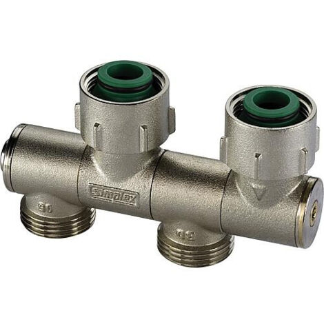 Banyo – Bloc de robinet VarioCon type N2 – Raccord laiton DN20 (¾') – Filetage mâle – Autoétanche avec jointure filetée