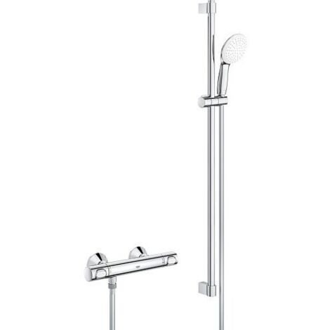 GROHE THM-Brausebatterie Grohtherm 500 347971 mit Brausegarnitur 900mm chrom, 34797001 (1/5)