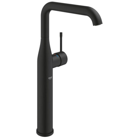 GROHE Mitigeur lavabo Essence 241701 pour vasques à poser phantom black, 24170KF1 (1/3)