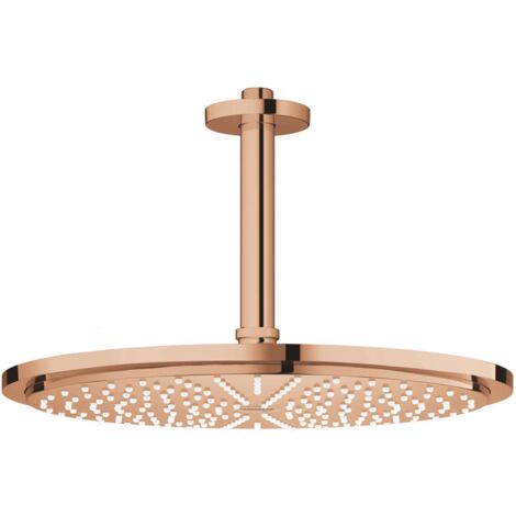 GROHE Ensemble de douche de tête Rainshower Cosm. 310 26067 sortie de plafond 142mm warm sunset, 26067DA0 (1/2)