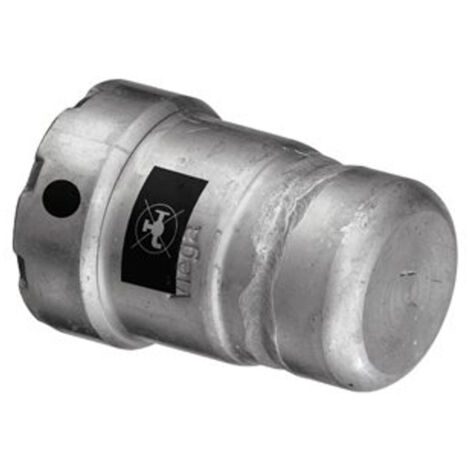 Viega Bouchon Megapress, DN 32 Acier non allié, revêtement zinc-nickel modèle 4256, 694937 (1/2)
