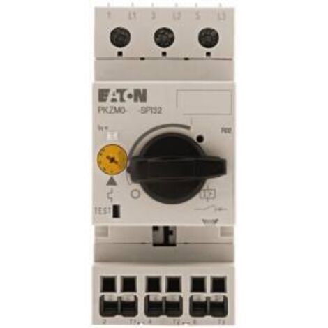 Eaton Disjoncteur de protection du moteur, 9 kW, 16 - 20 A, Bornes à vis côté alimentation/Bornes Push-In côté sortie, MSC, 199201 (1/3)