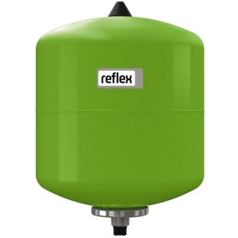Reflex Refix DD 18, durchströmtes Membran-Druckausdehnungsgefäß, grün, 10/4 bar, 7308300
