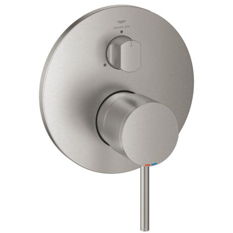 GROHE Einhandbatterie Atrio 24356 FMS für 35604 3-Wege Umstellung supersteel, 24356DC0